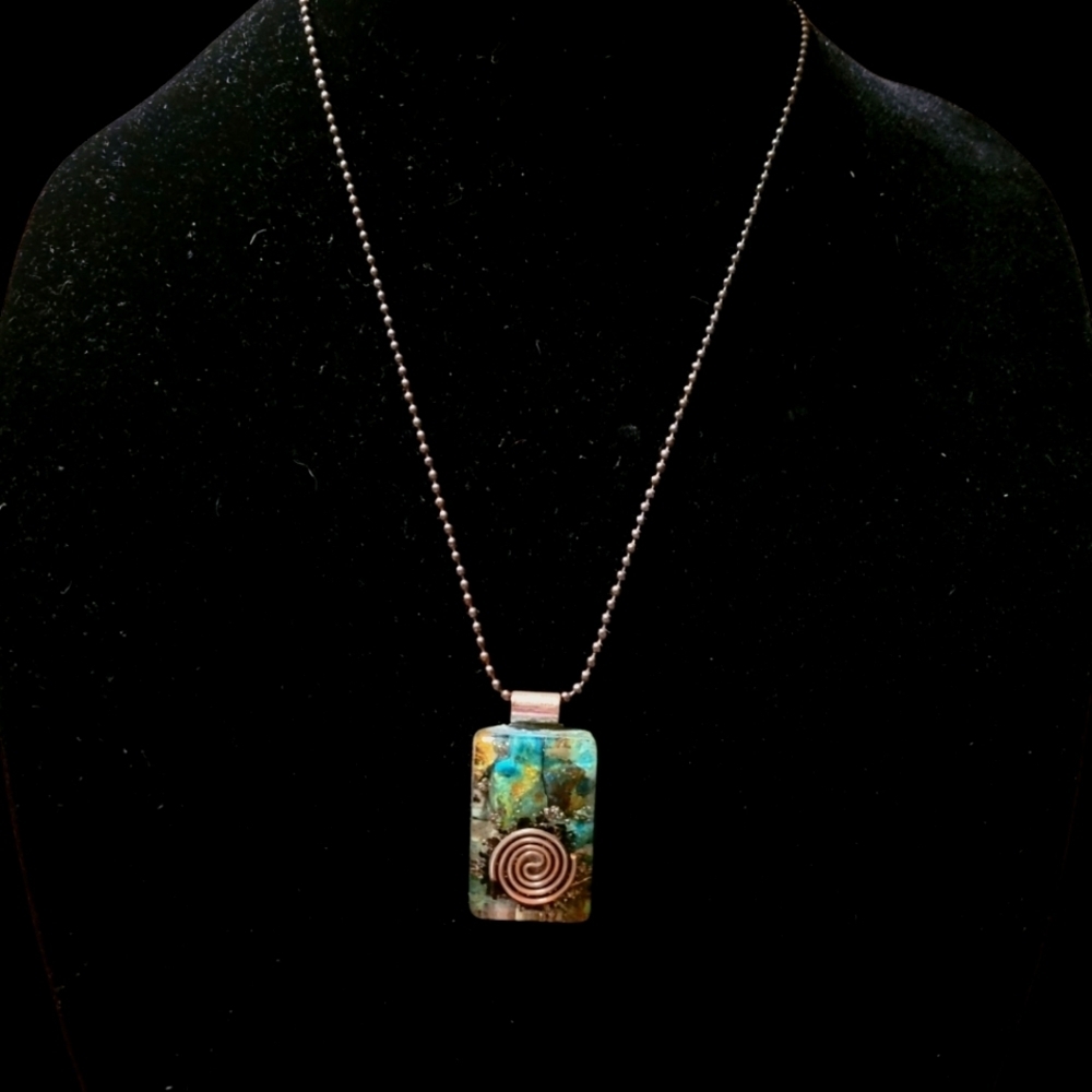 Chakra Orgone Pendant Necklace